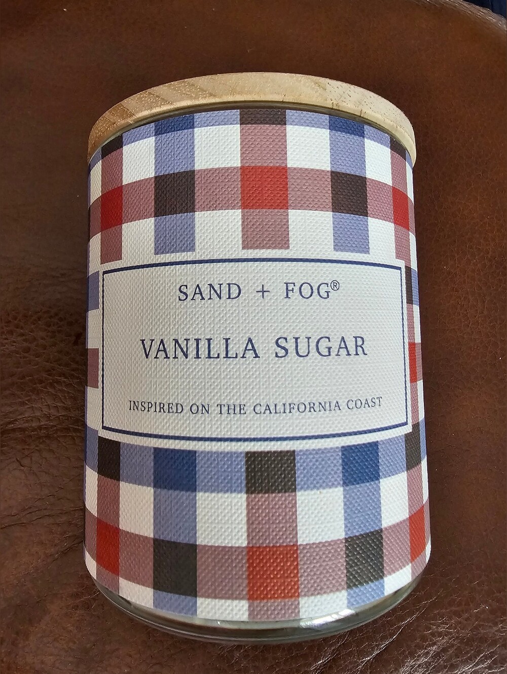 Sand + Fog Vanilla Sugar Single-Wick Candle
